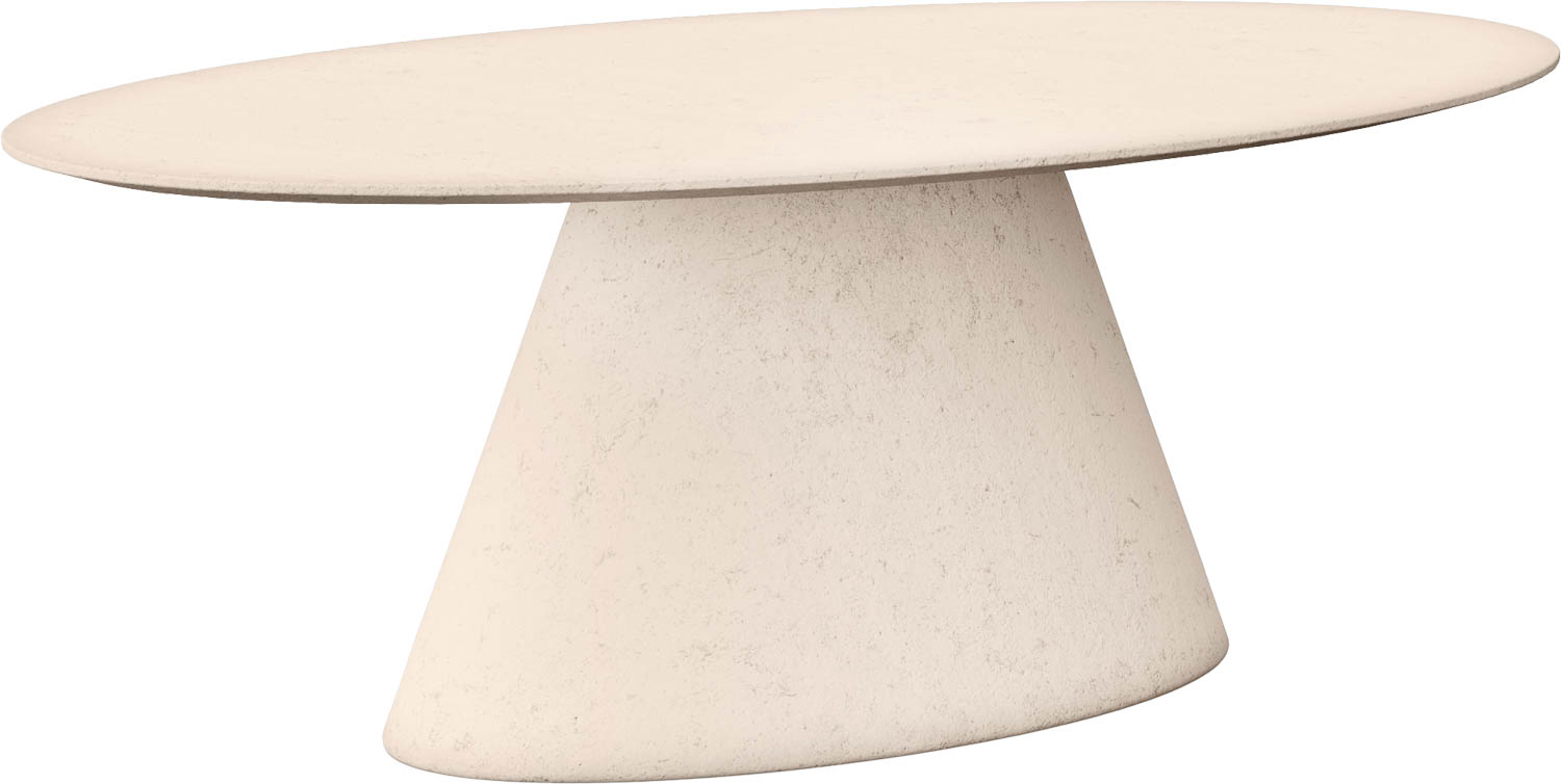 Goossens Stone Eettafel Beton Beige - 8252414-goossens-stone-eettafel-beton-beige-01