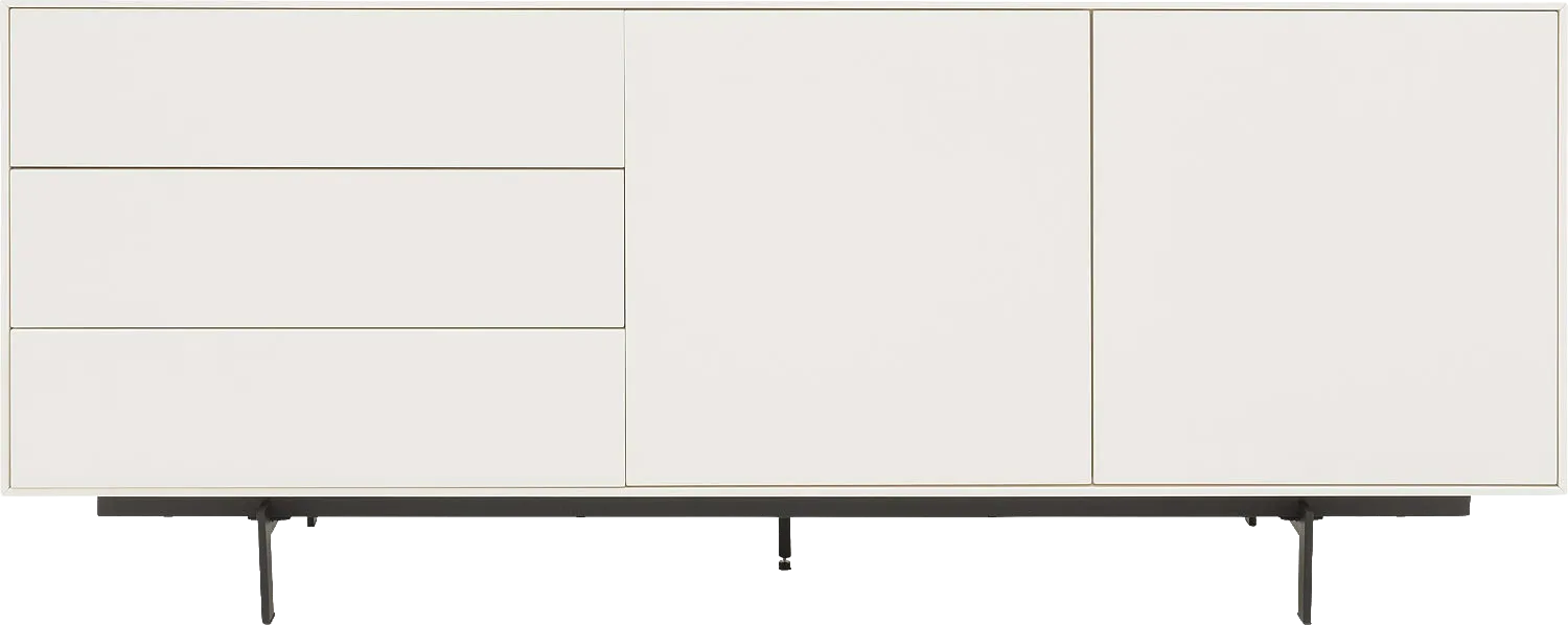 Goossens Basic Dressoir Verona, 2 deuren 3 laden