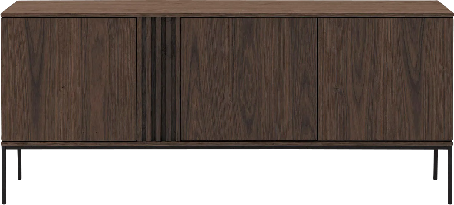 Goossens Dressoir Viola, 3 deuren staand