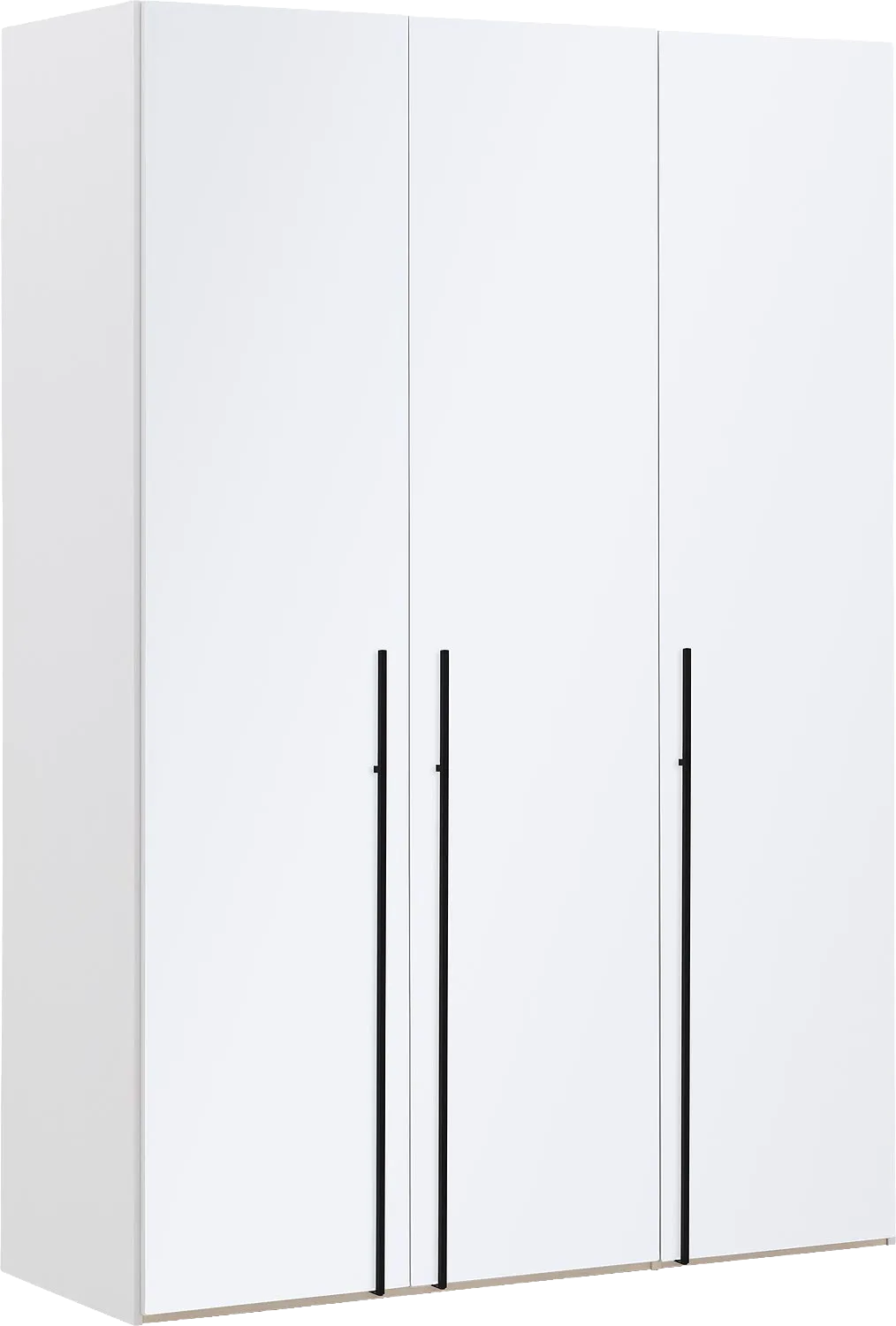 Goossens Kledingkast Easy Storage Ddk, Kledingkast 153 cm breed, 220 cm hoog, 3x glas draaideur