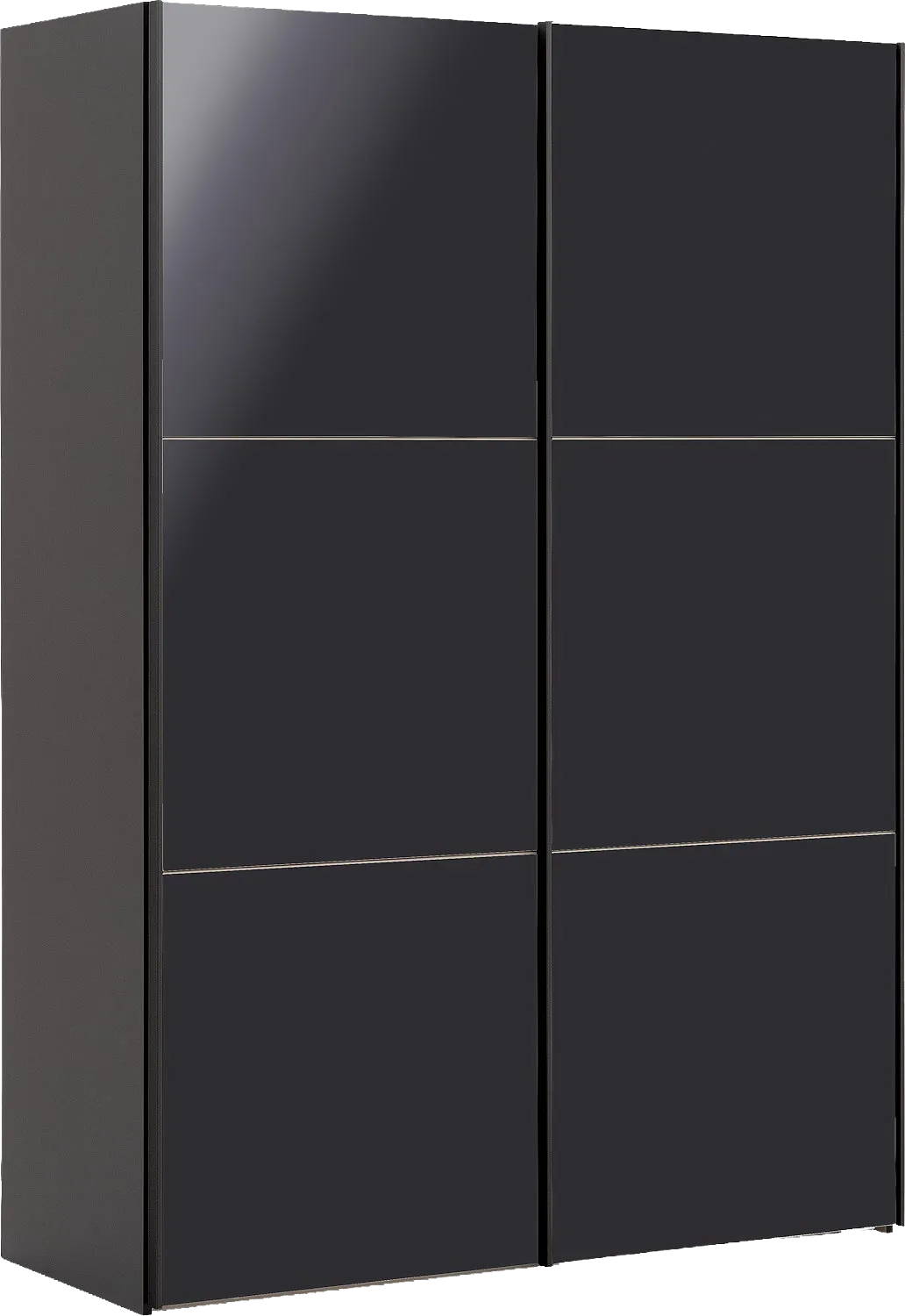 Goossens Kledingkast Easy Storage Sdk, 153 cm breed, 220 cm hoog, 2x 3 paneel schuifdeuren
