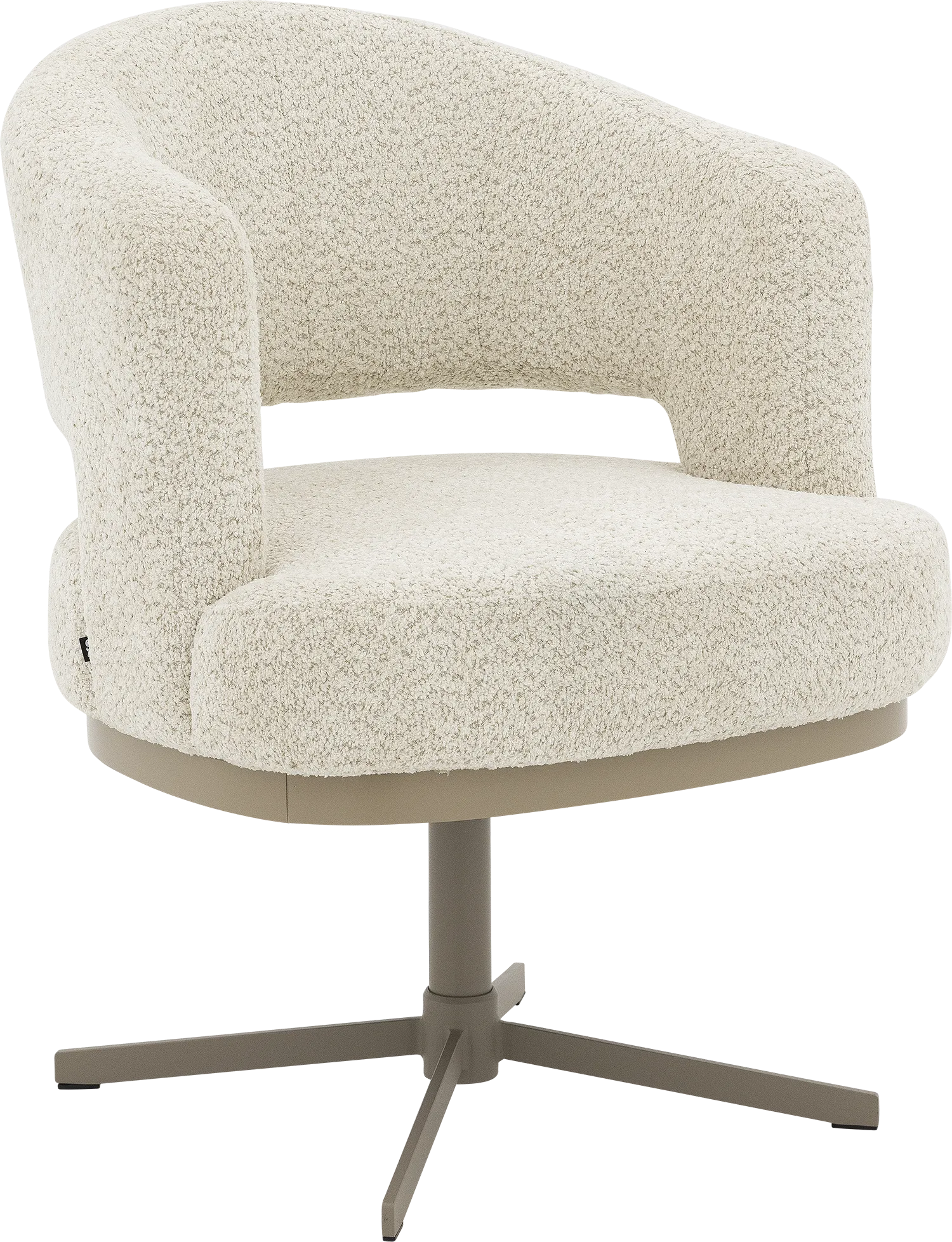 Goossens Excellent Roma Eetkamerstoel Stof Wit - 8262118-goossens-excellent-roma-eetkamerstoel-stof-wit-01