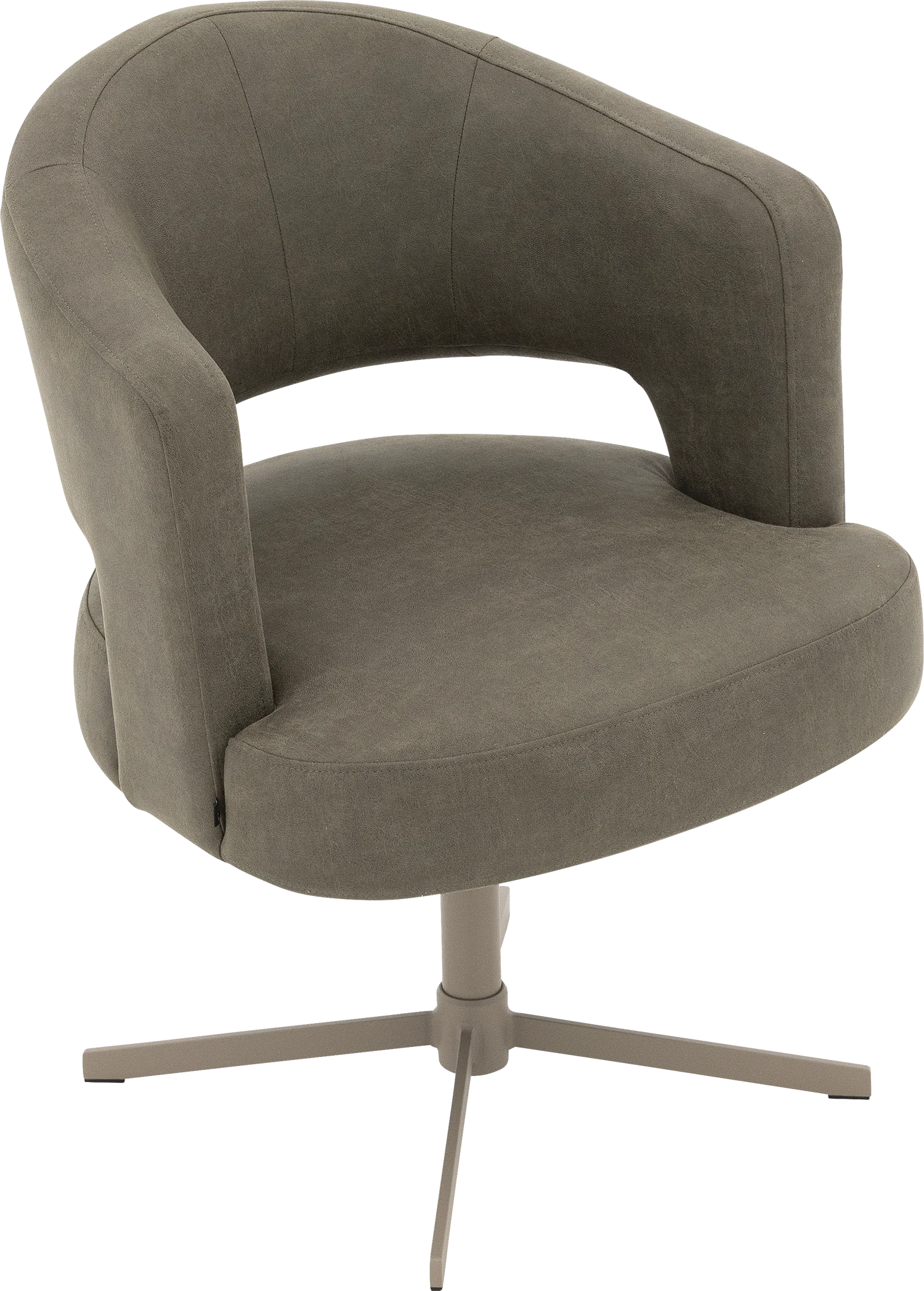 Goossens Excellent Roma Eetkamerstoel Micro Leer Groen - 8260734-goossens-excellent-roma-eetkamerstoel-micro-leer-groen-05