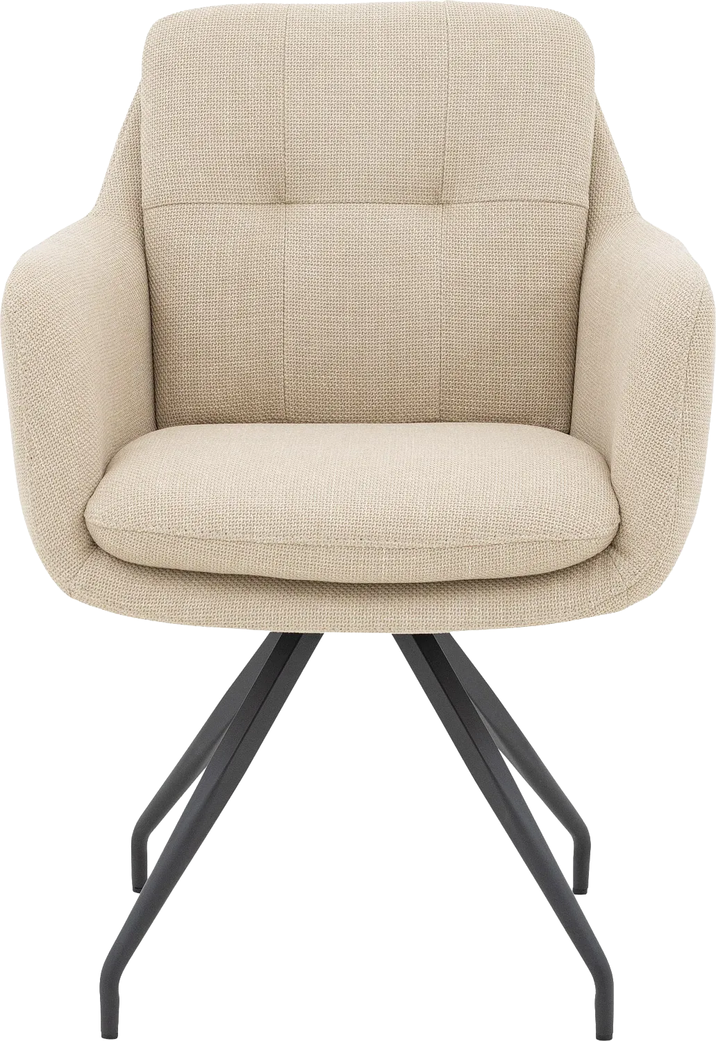 Goossens Mirthe Eetkamerstoel Stof Beige - 8252167-goossens-mirthe-eetkamerstoel-stof-beige-03