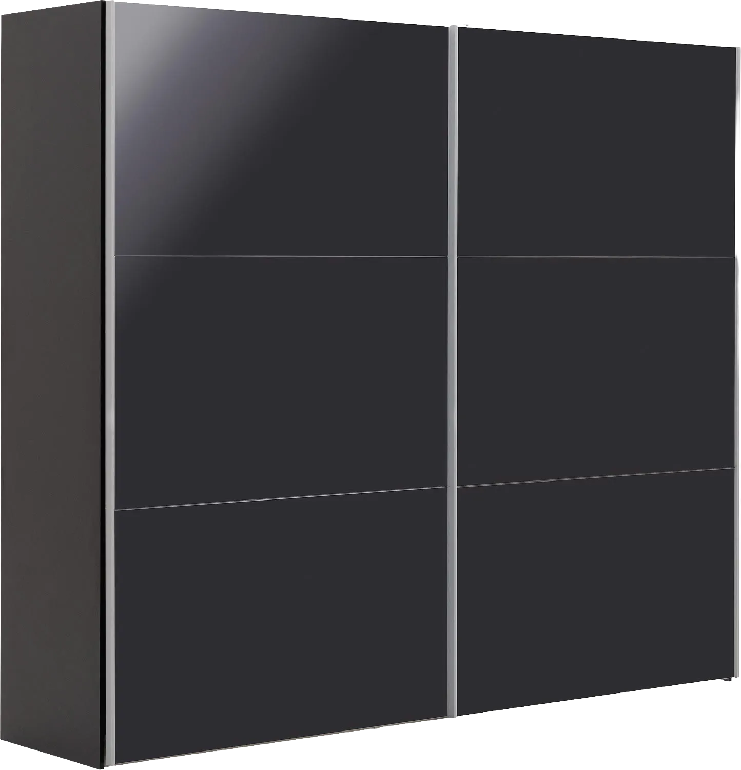 Goossens Kledingkast Easy Storage Sdk, 253 cm breed, 220 cm hoog, 2x 3 paneel schuifdeuren