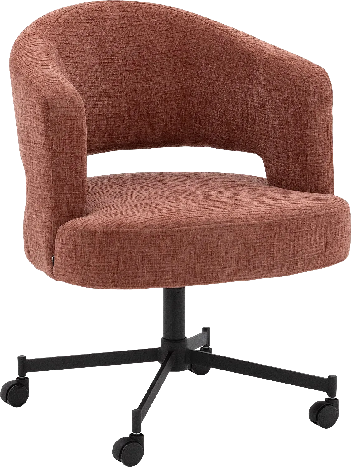 Goossens Excellent Roma Eetkamerstoel Stof Rood - 8253055-goossens-excellent-roma-eetkamerstoel-stof-rood-01