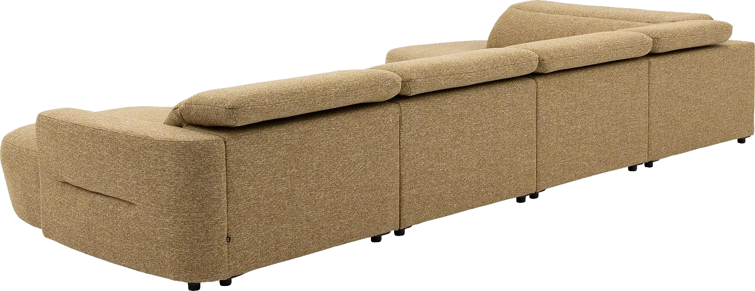 Goossens Comoda Bank Stof Geel - 8260253-goossens-comoda-bank-stof-geel-07