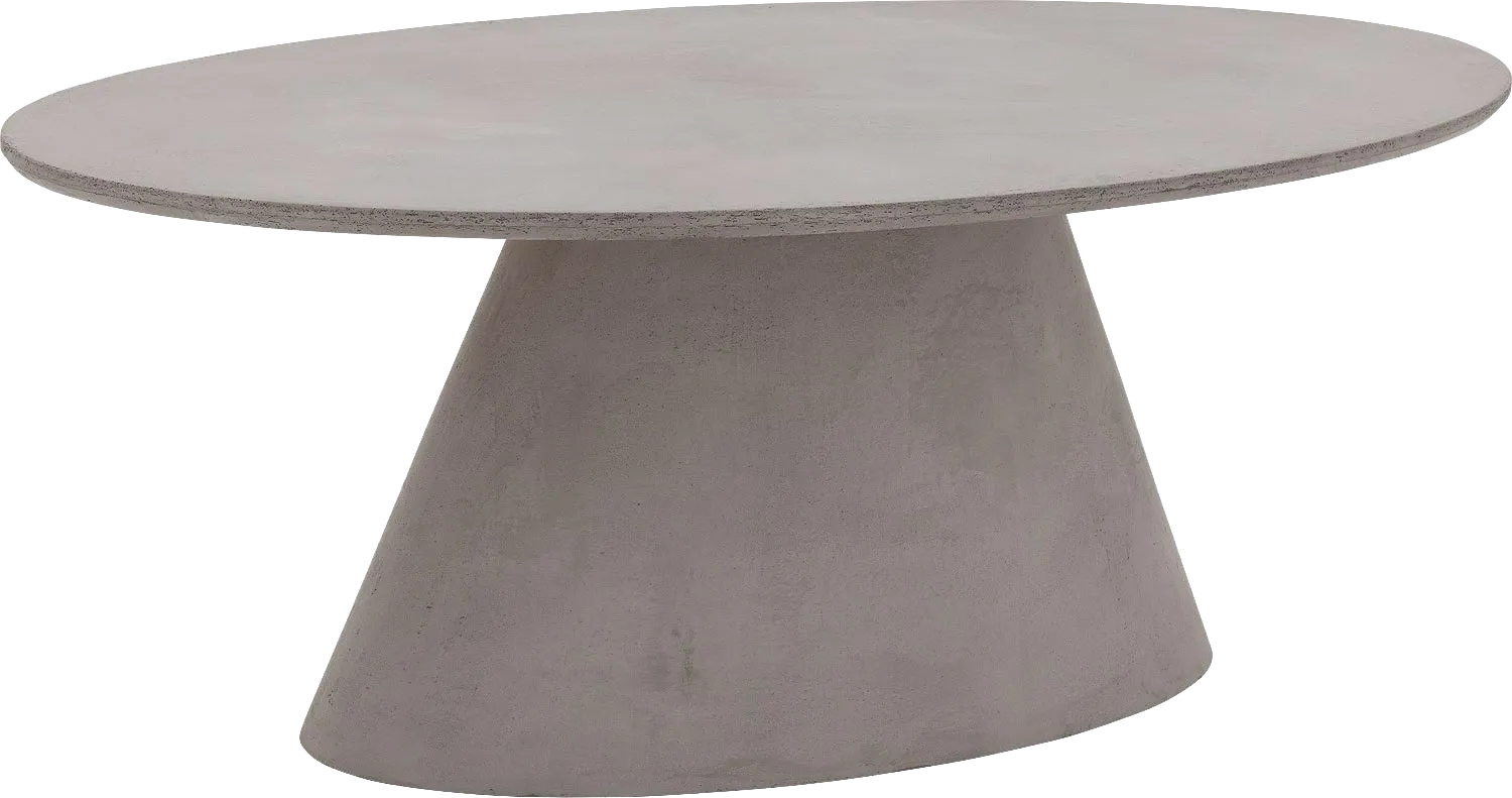 Goossens Eettafel Stone, Ovaal 190 x 110 cm