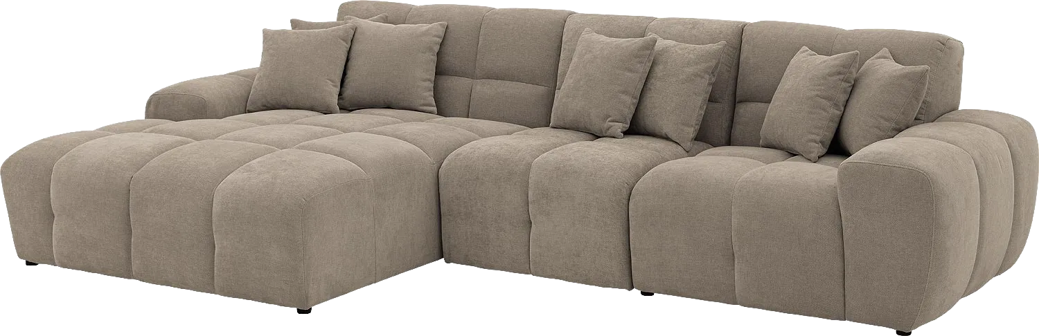 Goossens Excellent Kubus Bank Stof Bruin - 8252714-goossens-excellent-kubus-bank-stof-bruin-02