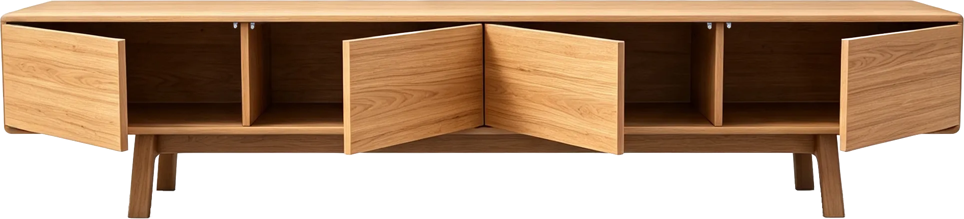 Goossens Basic Emilie Tv Meubel Eiken Blank - 8260424-goossens-basic-emilie-tv-meubel-eiken-blank-02