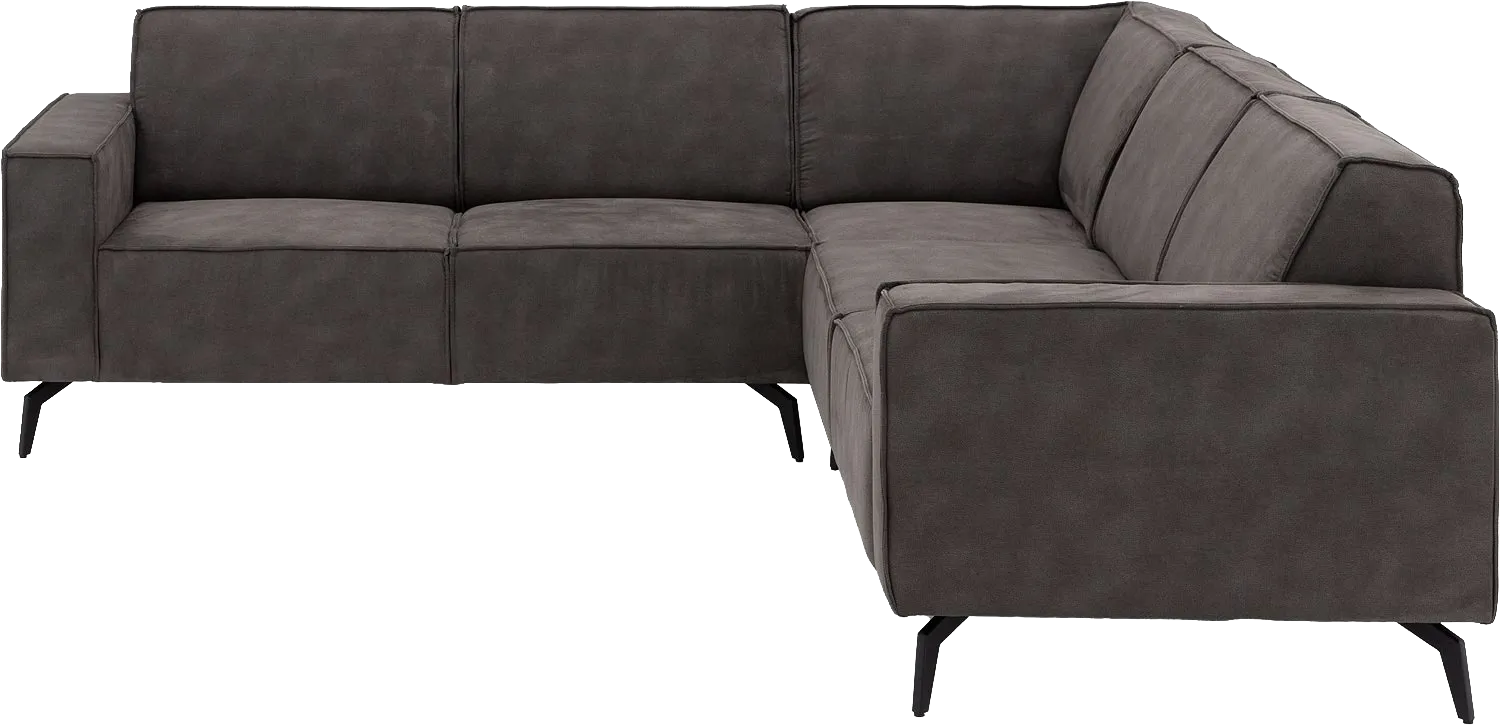 Goossens Hercules Bank Microvezel Grijs - 8240336-goossens-hercules-bank-microvezel-grijs-01