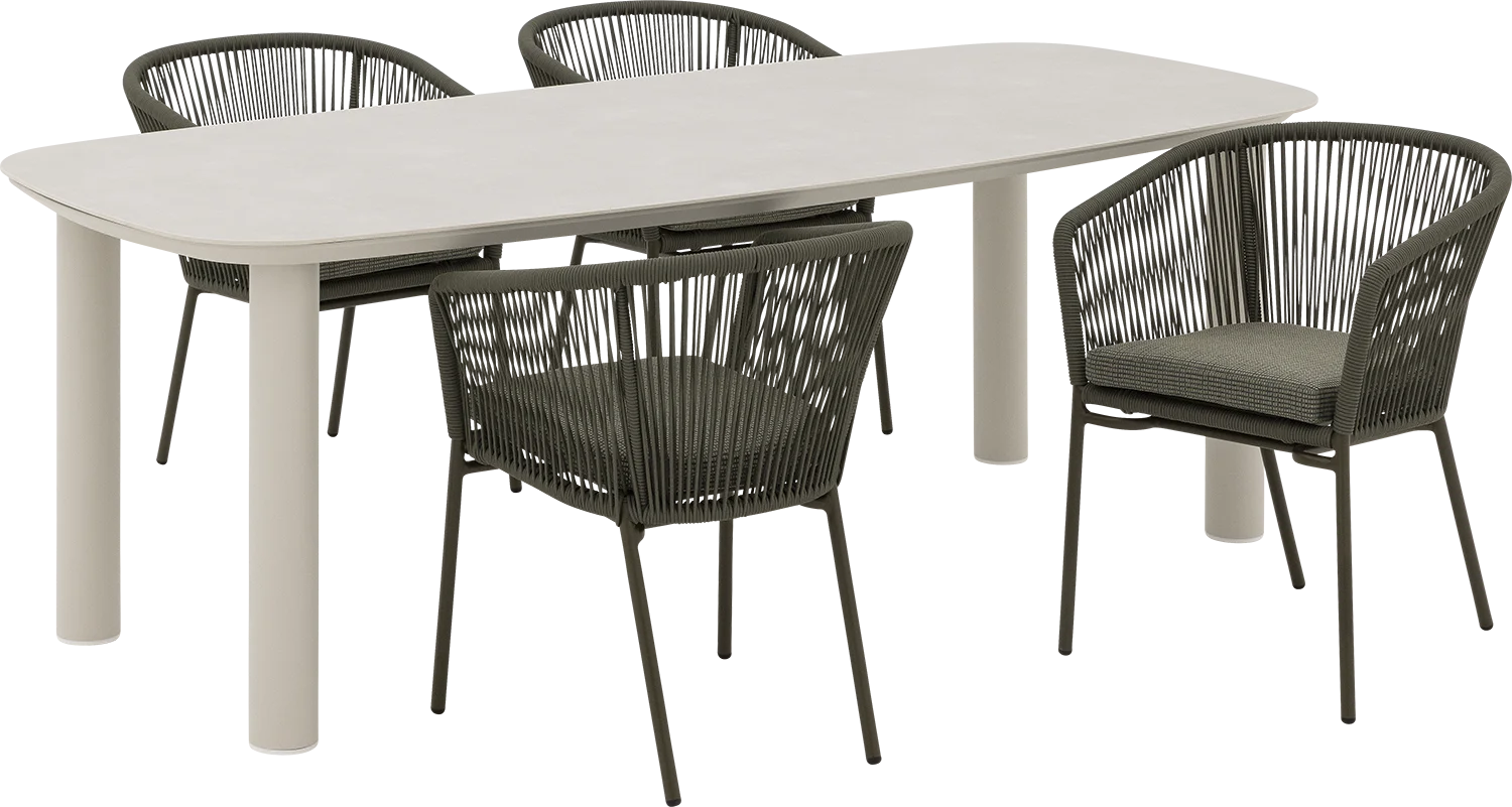 Goossens Tuintafel Vernazza, Tuintafel 220x100 cm