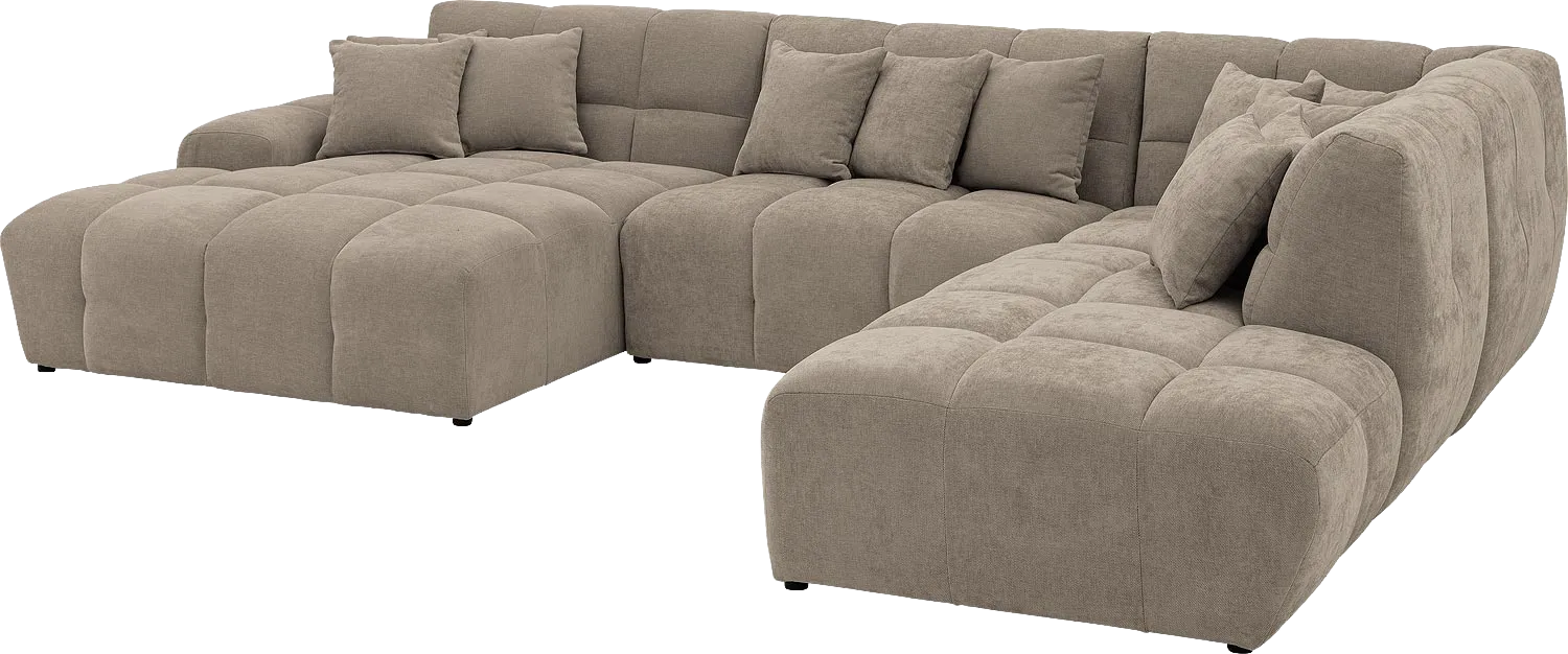Goossens Excellent Kubus Bank Stof Bruin - 8252902-goossens-excellent-kubus-bank-stof-bruin-06