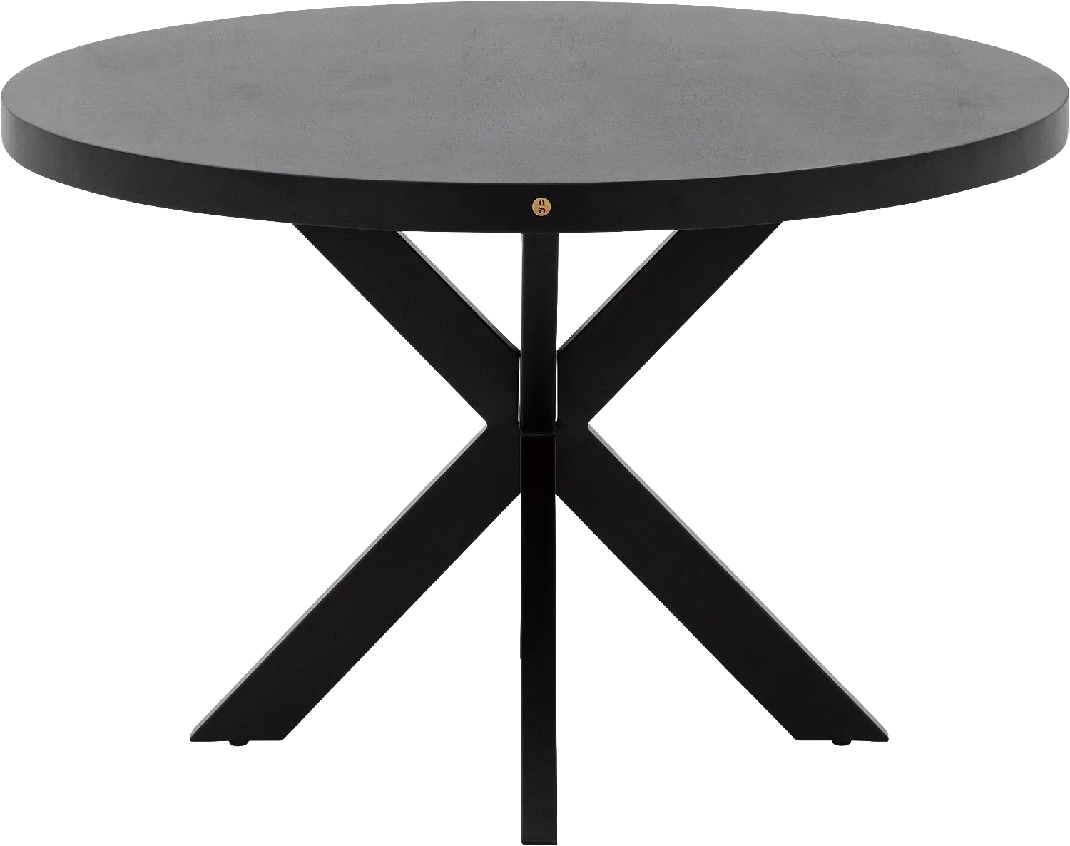 Goossens Basic Lecce Eettafel Mango Zwart - 8243818-goossens-basic-lecce-eettafel-mango-zwart-03