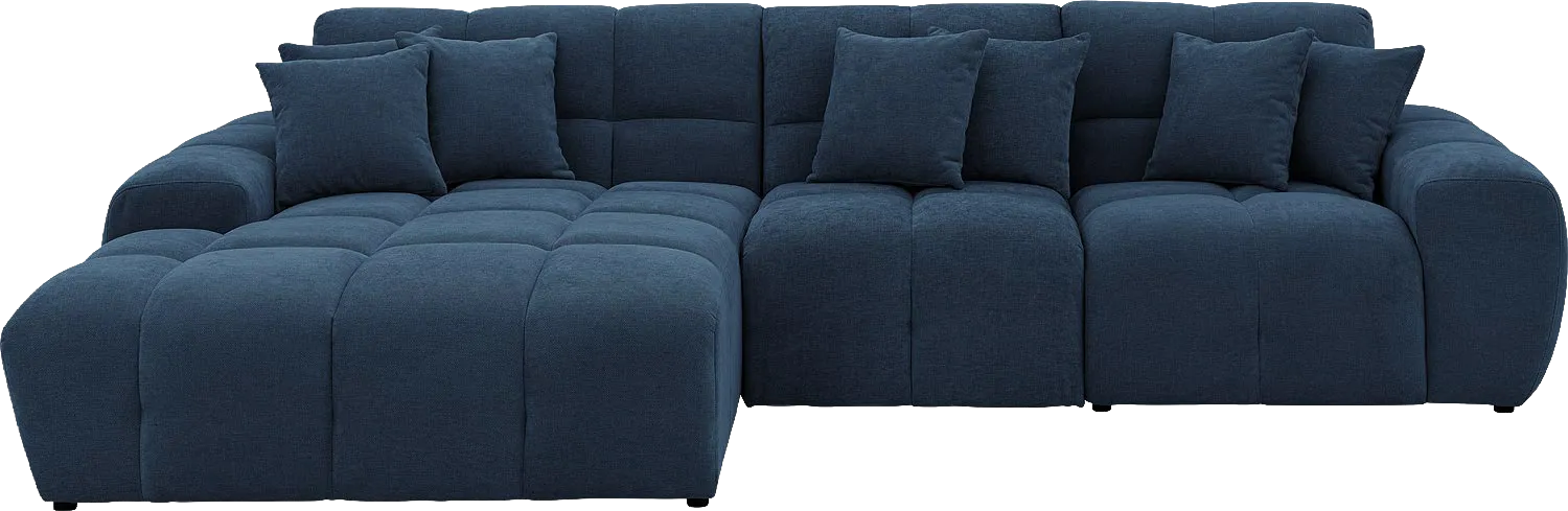Goossens Excellent Kubus Bank Stof Blauw - 8252701-goossens-excellent-kubus-bank-stof-blauw-01