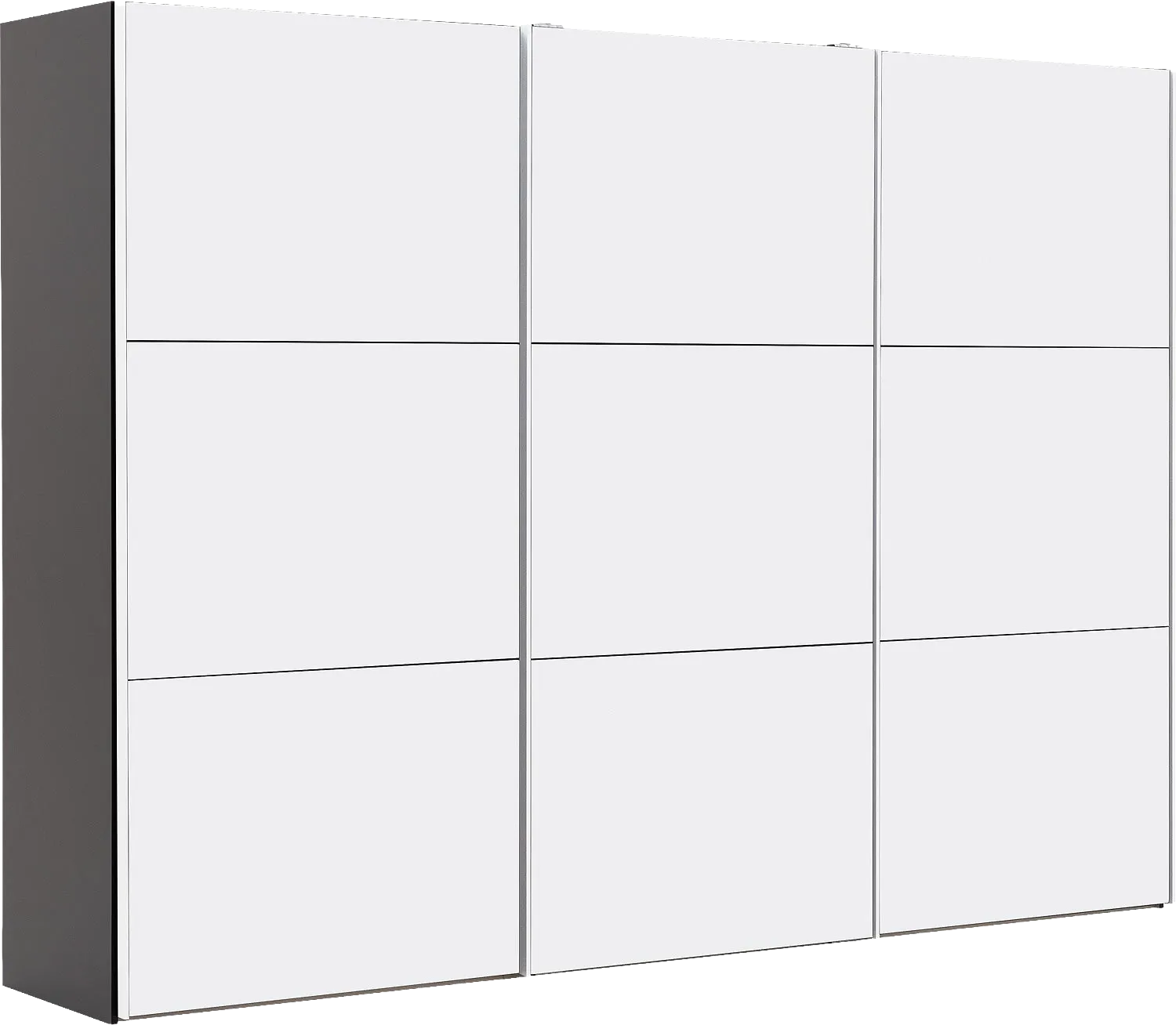 Goossens Kledingkast Easy Storage Sdk, 303 cm breed, 220 cm hoog, 3x 3 paneel schuifdeuren