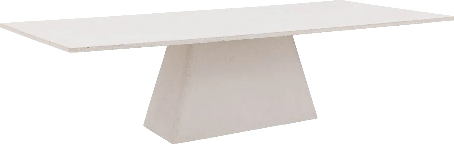 Goossens Eettafel Stone, Rechthoekig 300 x 110 cm