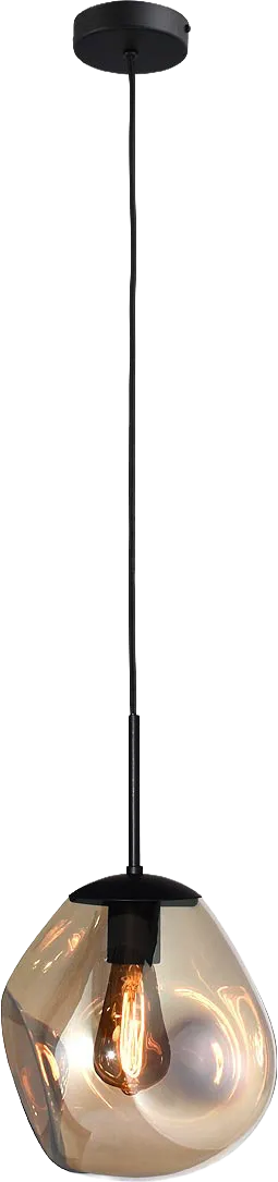 Goossens Hanglamp Lava Hanglamp met 1 lichtpunt bol