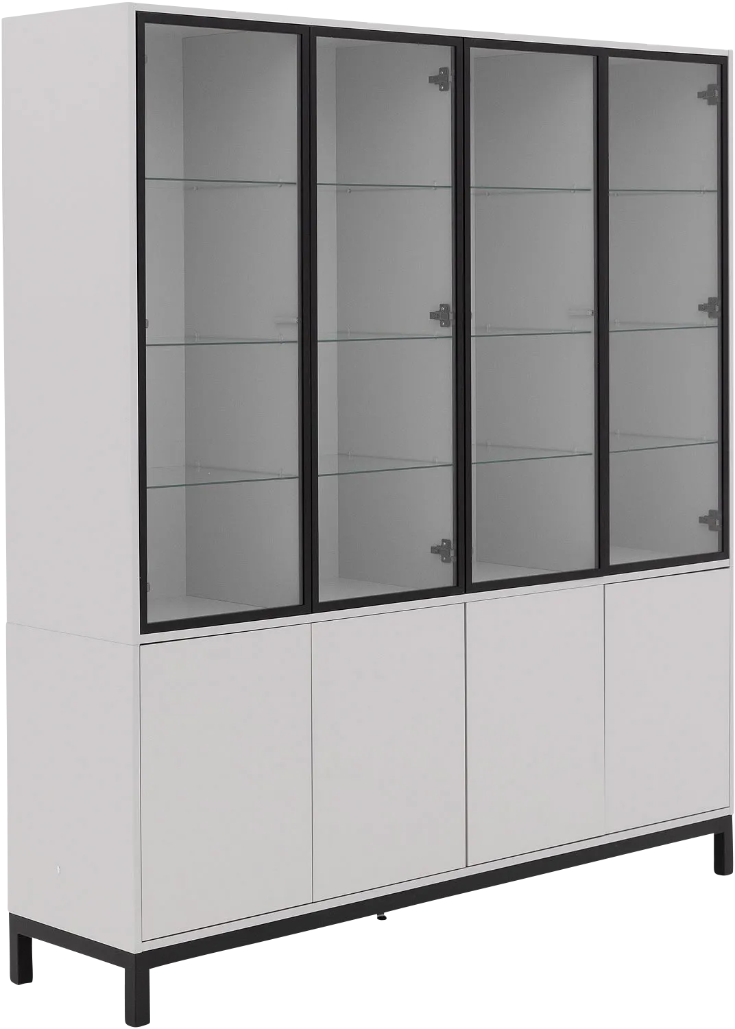 Goossens Valencia Vitrinekast Melamine - 8244534-goossens-valencia-vitrinekast-melamine-07