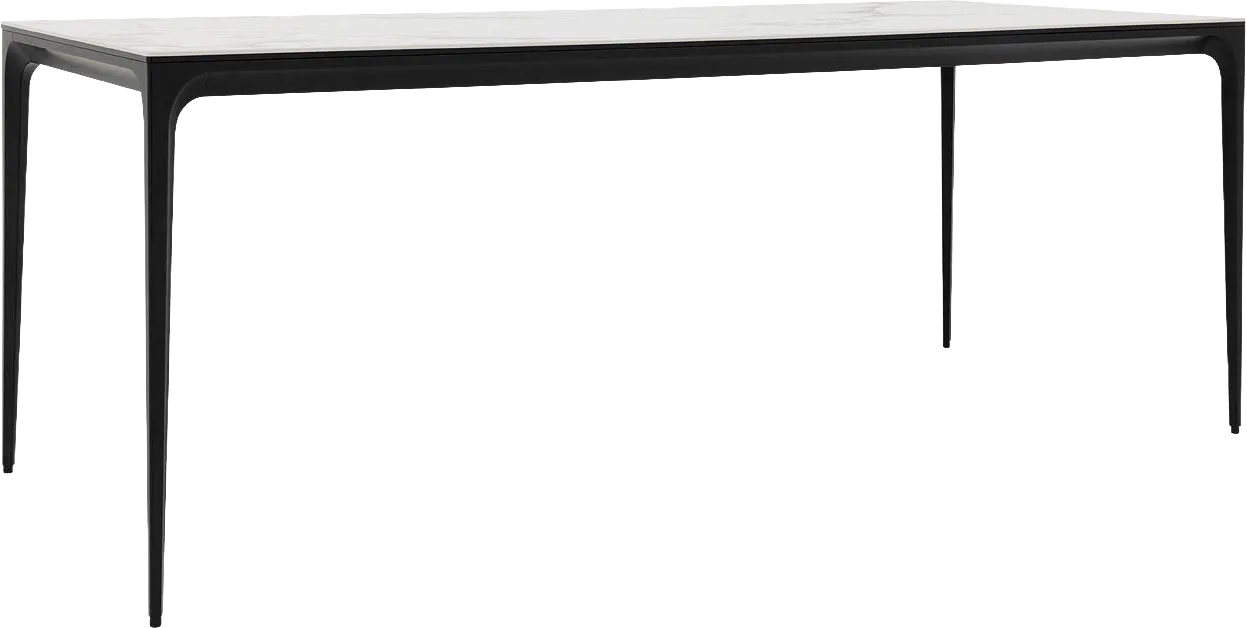 Goossens Mundi Eettafel Keramiek Wit - 8235362-goossens-mundi-eettafel-keramiek-wit-04
