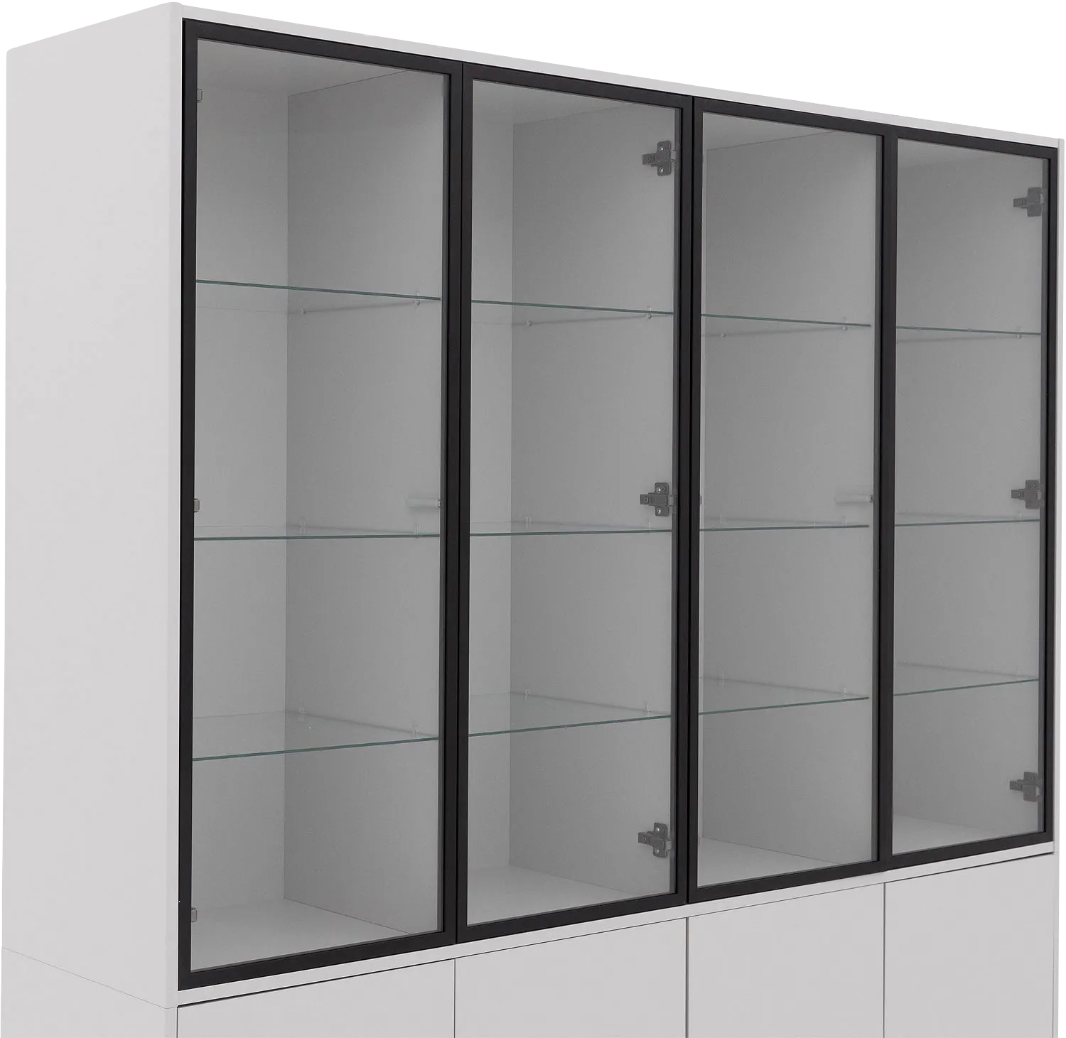 Goossens Valencia Vitrinekast Melamine - 8244534-goossens-valencia-vitrinekast-melamine-09
