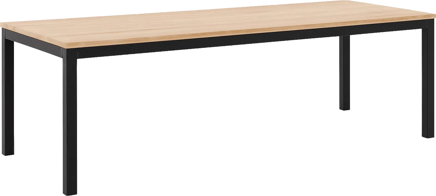 Goossens Eettafel Max, 240 x 100 cm