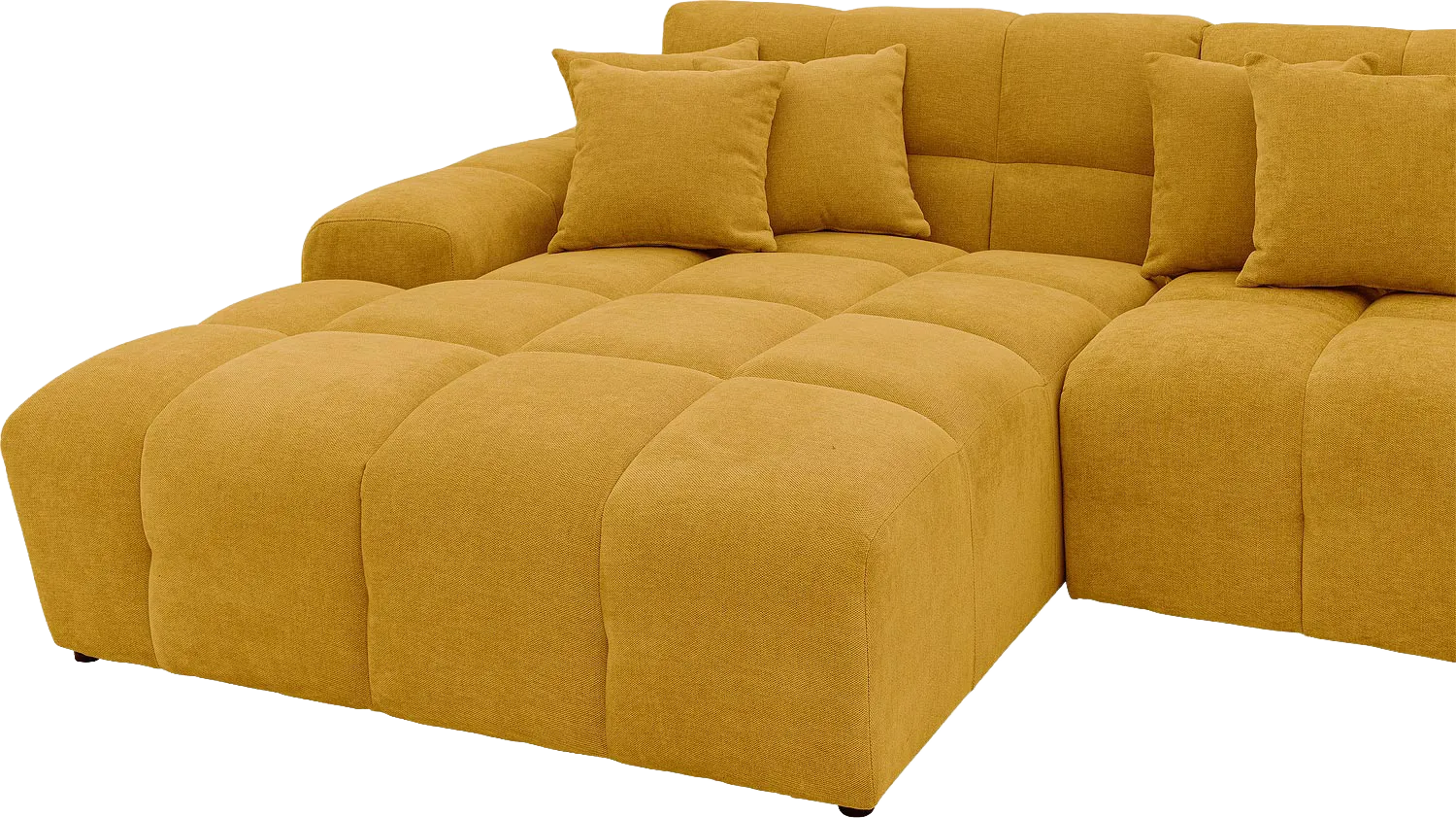 Goossens Excellent Kubus Bank Stof Geel - 8252740-goossens-excellent-kubus-bank-stof-geel-08