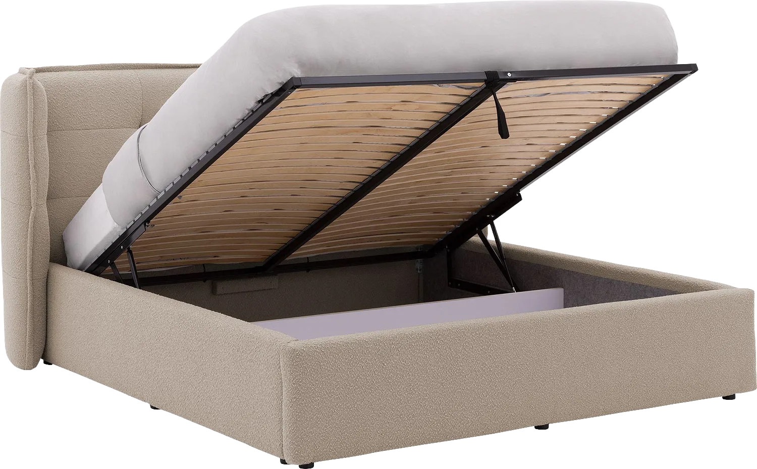 Goossens Canon Bedframe Stof - 8231856-goossens-canon-bedframe-stof-01