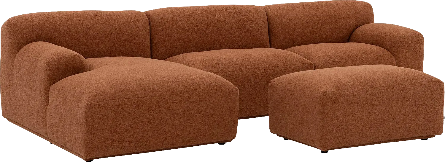 Goossens Excellent Sens Bank Stof Bruin - 8260371-goossens-excellent-sens-bank-stof-bruin-08