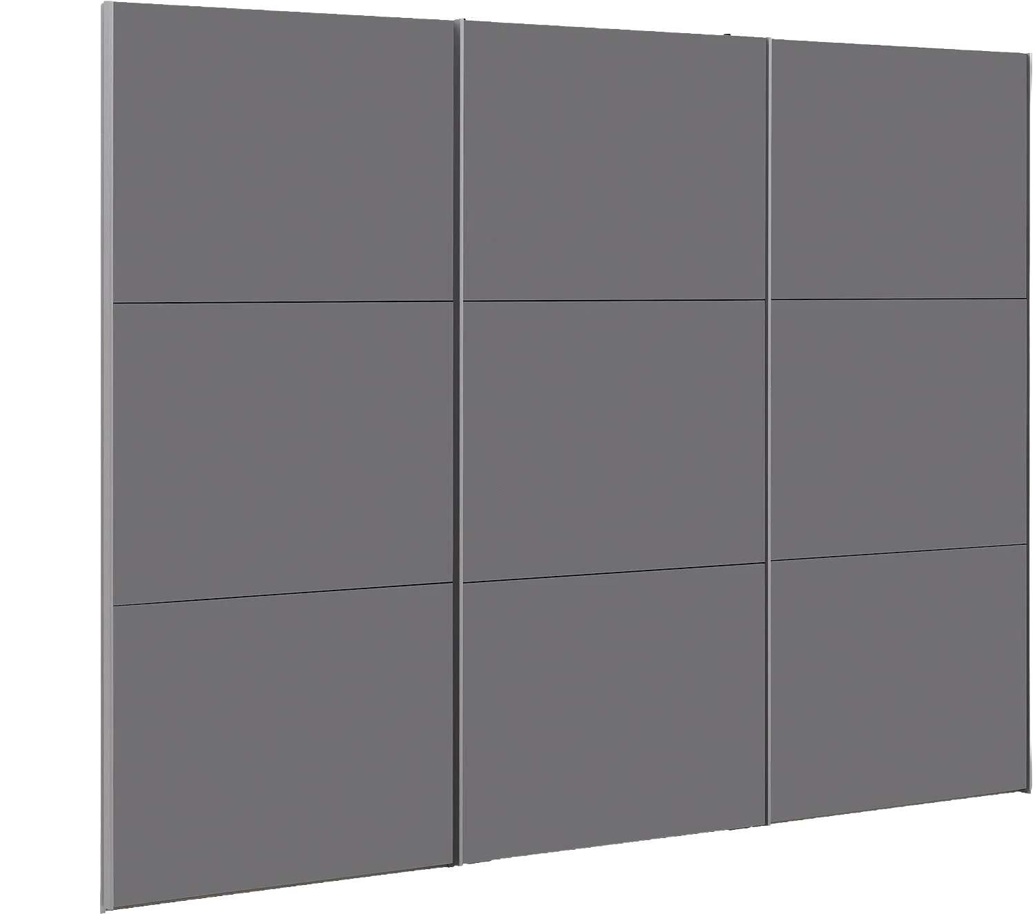 Goossens Kledingkast Easy Storage Sdk, 303 cm breed, 220 cm hoog, 3x 3 paneel glas schuifdeuren