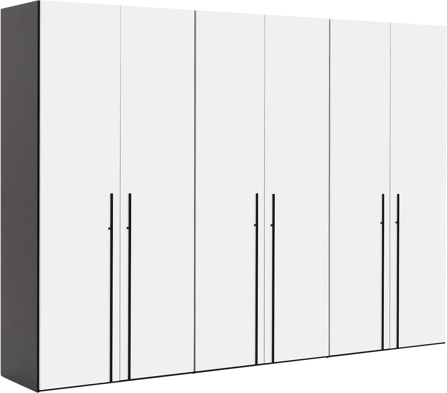 Goossens Kledingkast Easy Storage Ddk, Kledingkast 304 cm breed, 220 cm hoog, 6x draaideur