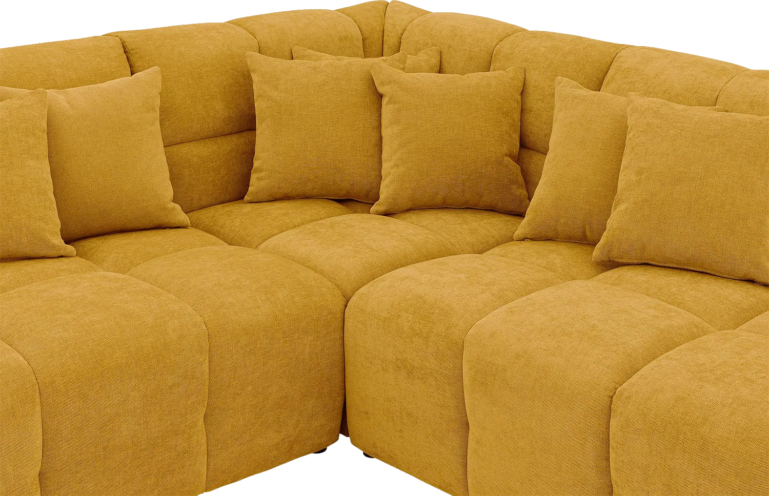 Goossens Excellent Kubus Bank Stof Geel - 8252724-goossens-excellent-kubus-bank-stof-geel-05