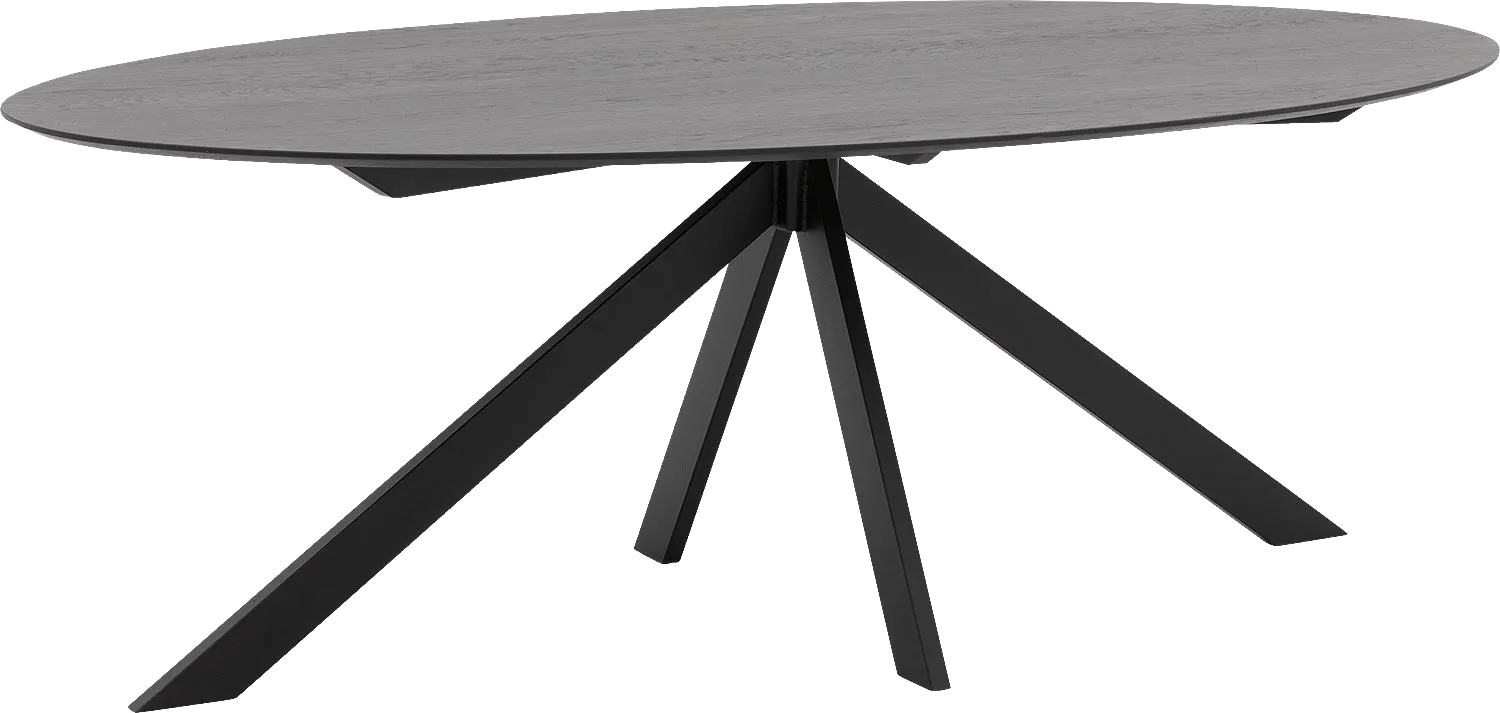 Goossens Excellent Eettafel Uniek, Ovaal 220 x 120 cm