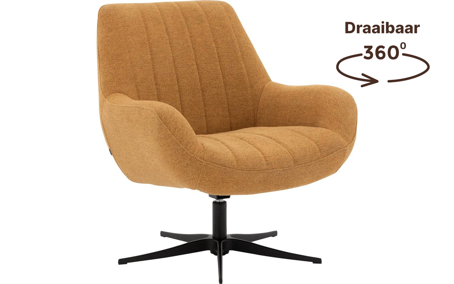 Goossens Draaifauteuil Kamille, Draaifauteuil