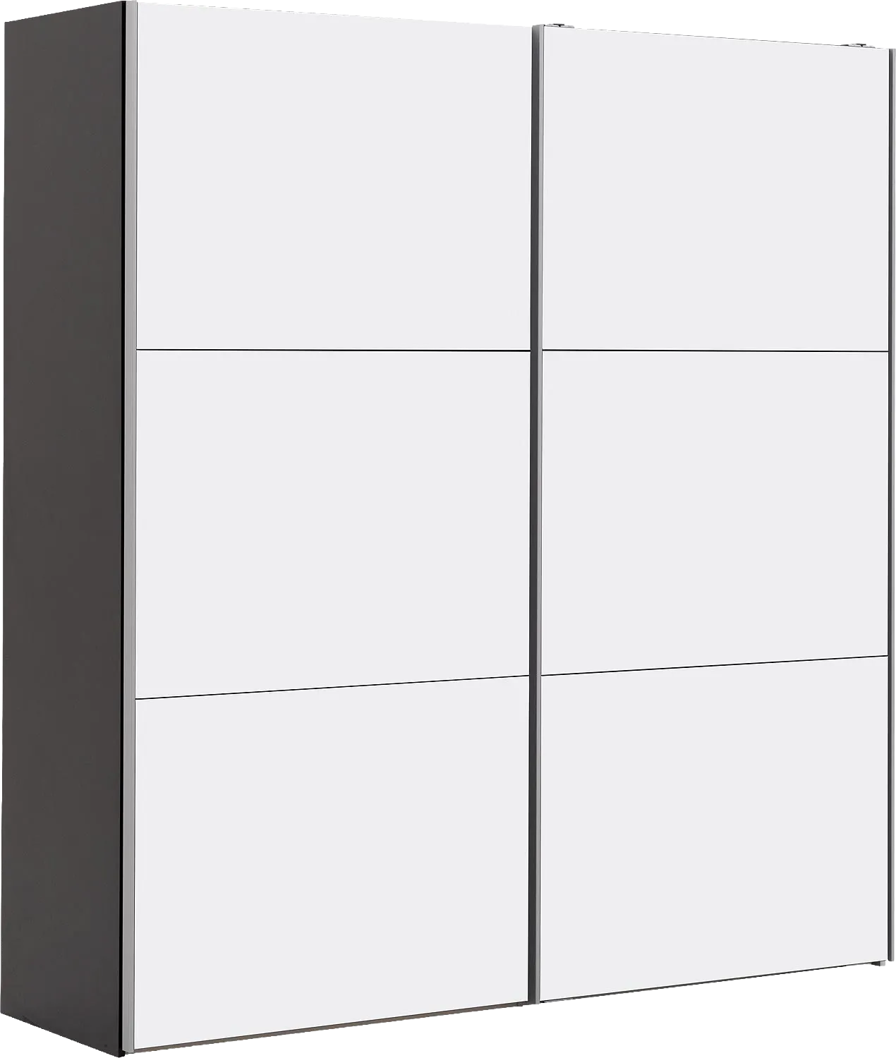 Goossens Kledingkast Easy Storage Sdk, 203 cm breed, 220 cm hoog, 2x 3 paneel schuifdeuren