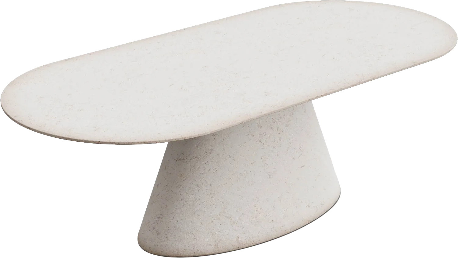 Goossens Stone Eettafel Beton Wit - 8252506-goossens-stone-eettafel-beton-wit-02