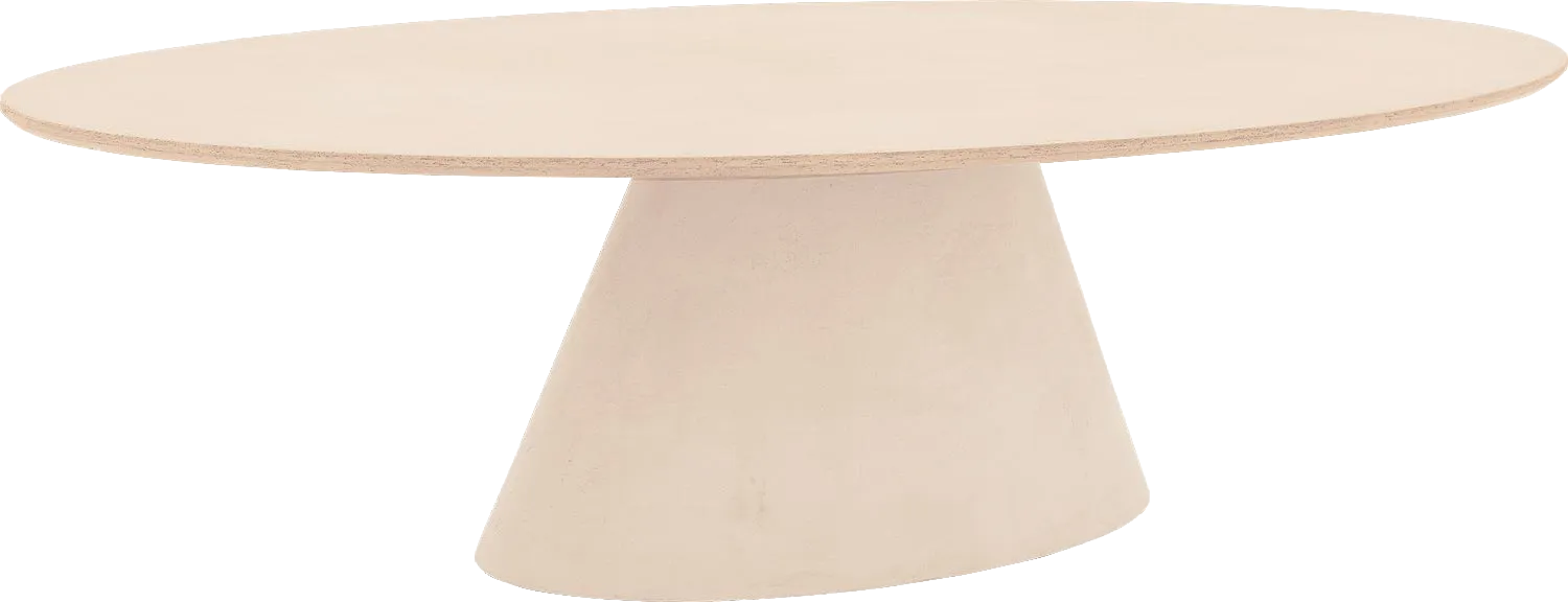 Goossens Eettafel Stone, Ovaal 270 x 120 cm