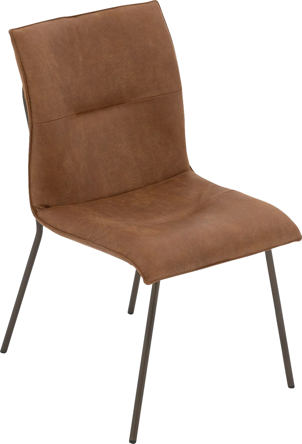 Goossens Milan Eetkamerstoel Micro Leer Bruin - 8251333-goossens-milan-eetkamerstoel-micro-leer-bruin-05