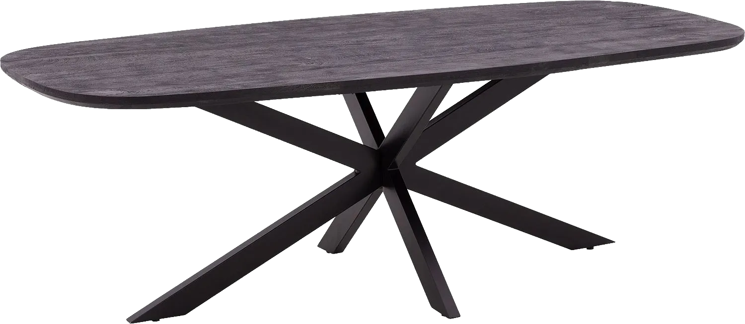 Goossens Nilo Eettafel Mango Zwart - 8251614-goossens-nilo-eettafel-mango-zwart-03