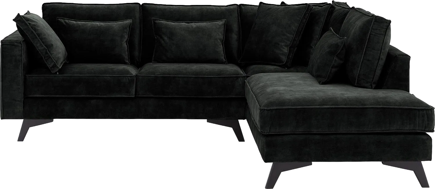 Goossens Chambre Bank Stof Zwart - 8235564-goossens-chambre-bank-stof-zwart-01