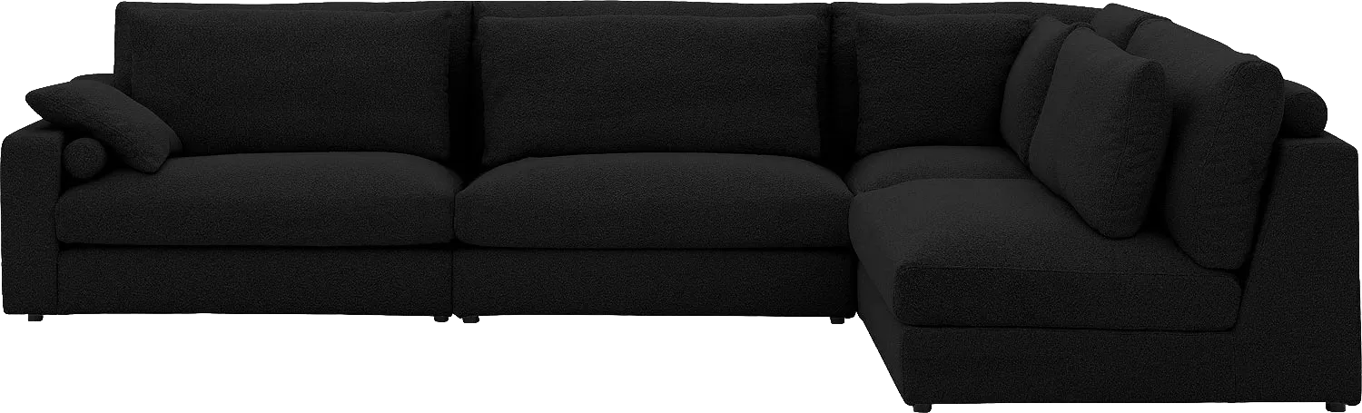 Goossens Odette Bank Stof Zwart - 8231539-goossens-odette-bank-stof-zwart-01