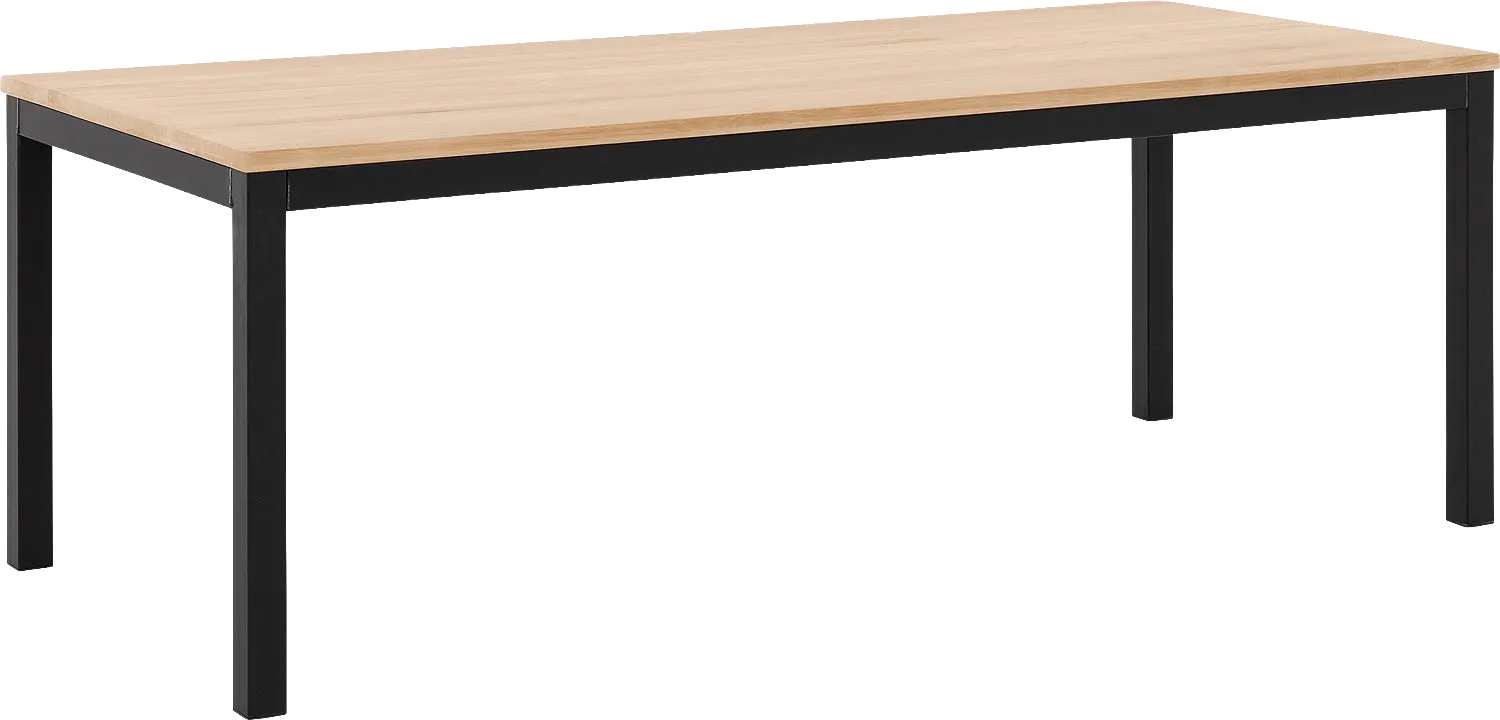 Goossens Eettafel Max, 220 x 100 cm