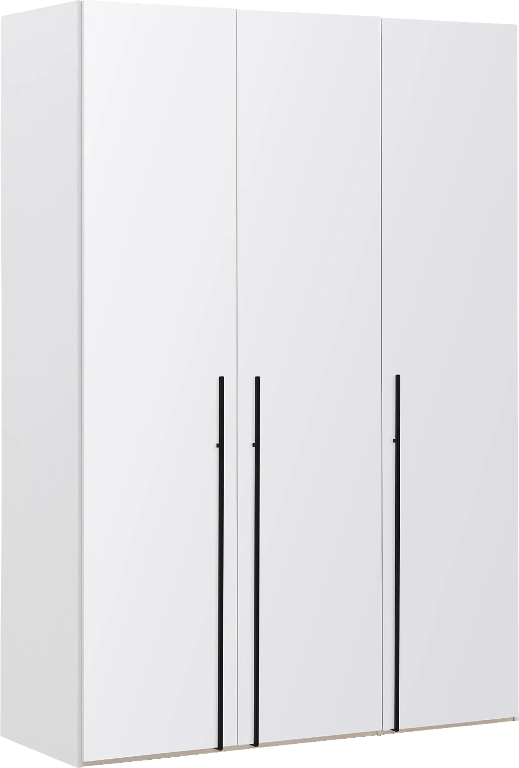 Goossens Kledingkast Easy Storage Ddk, Kledingkast 153 cm breed, 220 cm hoog, 3x glas draaideur
