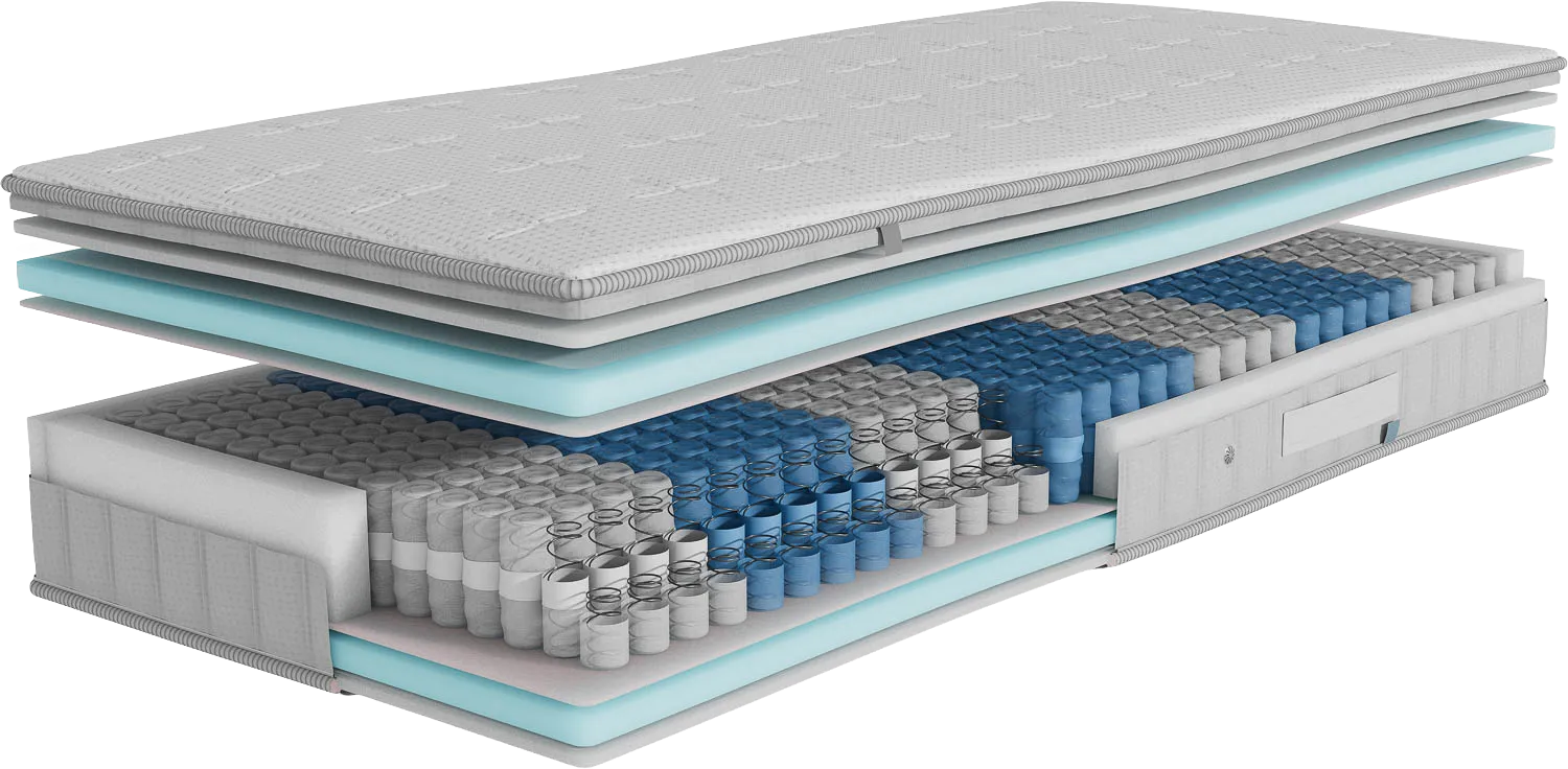 Goossens Matras Shapes 3, 70 x 200 cm pocketvering