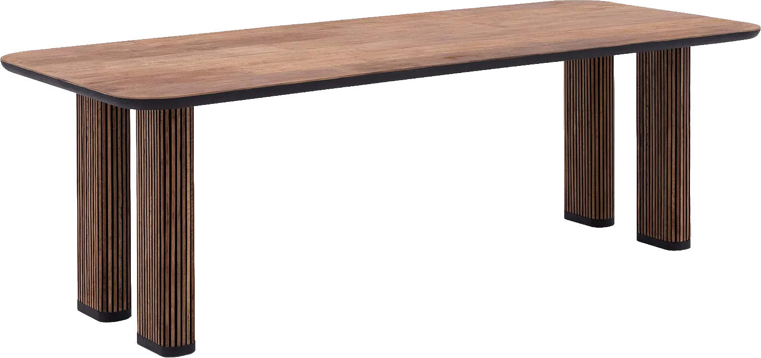 Goossens Eettafel Adel, 225 x 100 cm