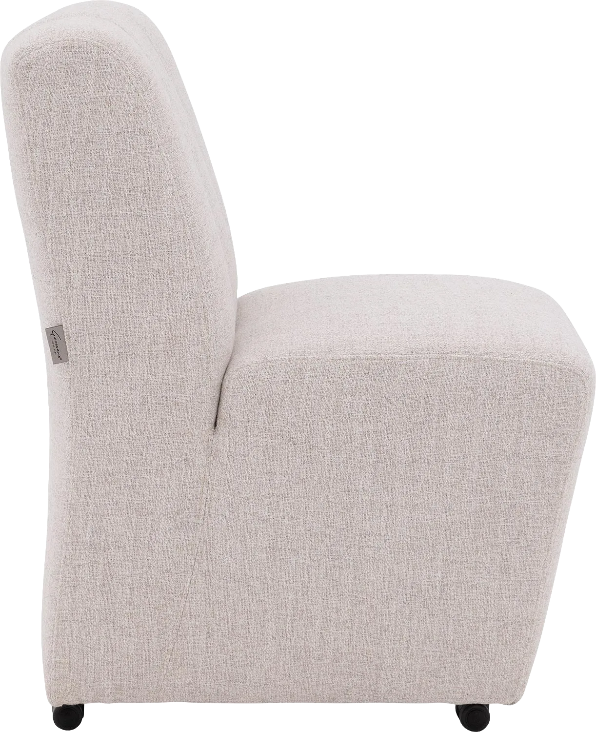 Goossens Lewise Eetkamerstoel Stof Wit - 8242936-goossens-lewise-eetkamerstoel-stof-wit-03