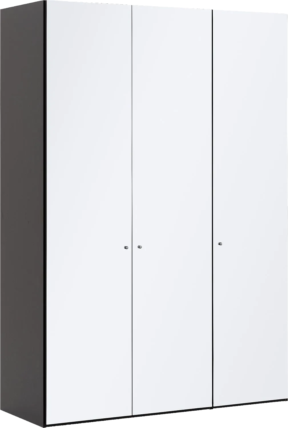 Goossens Kledingkast Easy Storage Ddk, Kledingkast 153 cm breed, 220 cm hoog, 3x glas draaideur