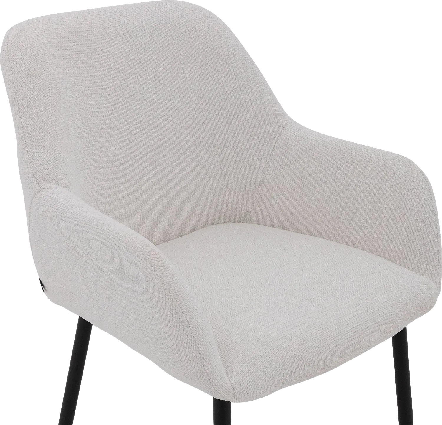 Goossens Basic Anne Eetkamerstoel Stof Wit - 8235432-goossens-basic-anne-eetkamerstoel-stof-wit-07