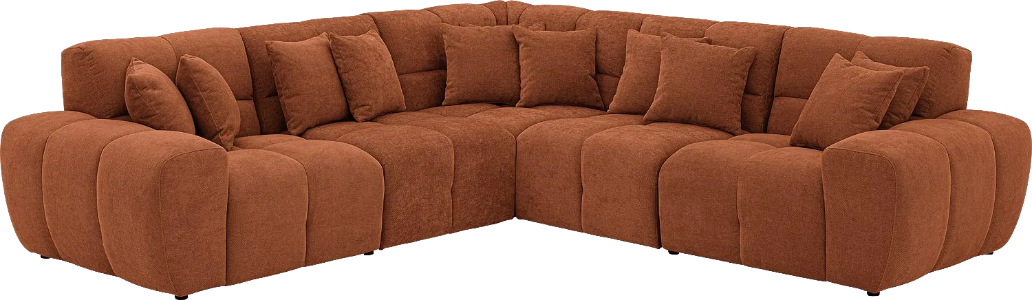 Goossens Excellent Kubus Bank Stof Bruin - 8252773-goossens-excellent-kubus-bank-stof-bruin-02