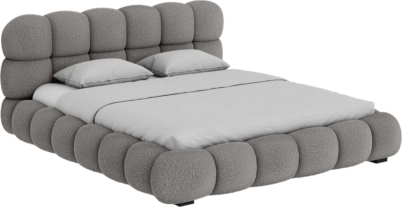 Goossens Gestoffeerd Bedframe Cloud, 180 x 220 cm